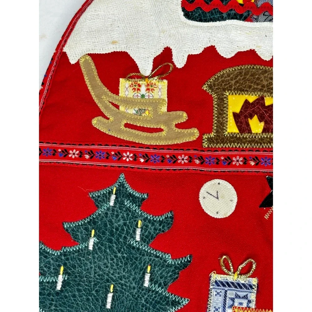 VTG Svetyolka Kitchen Appliance Cover Made in Russia Christmas Holiday Quilted